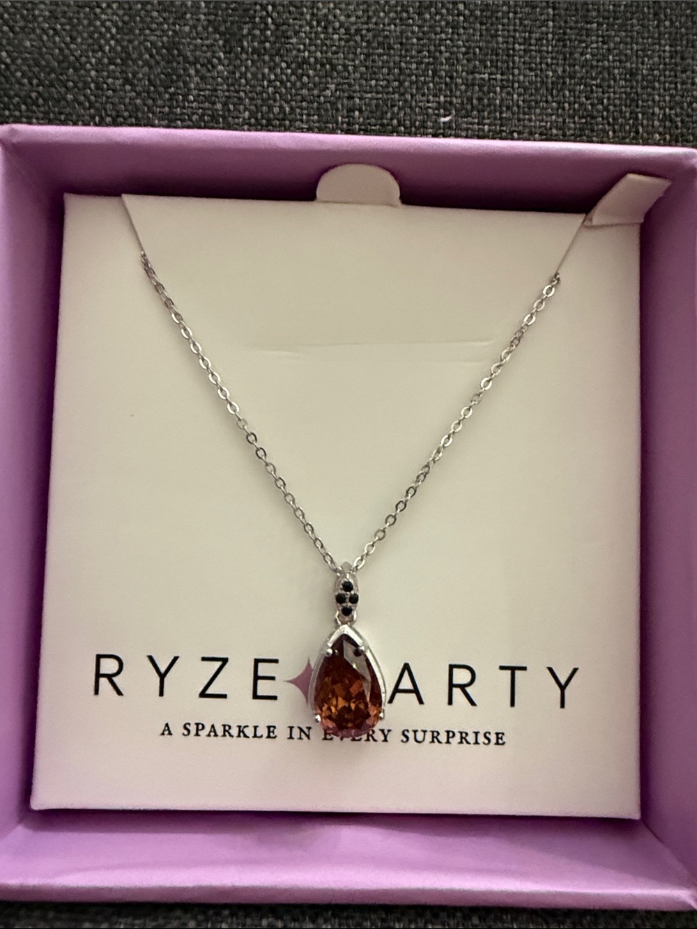 Ryze Party .925 sterling silver necklace